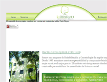 Tablet Screenshot of lebosquet.com.ar